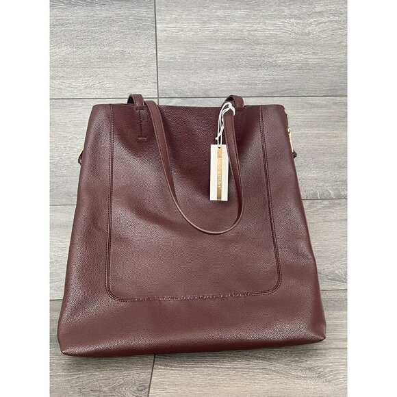 Nico and Olive large shoulder bag burgundy bag - Picture 1 of 5